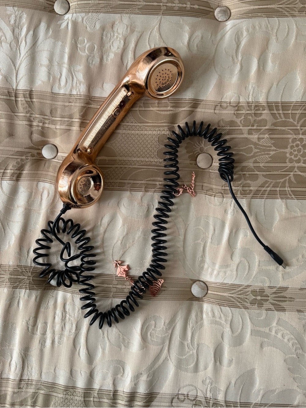 Rose Gold “Cord Phone” adapter